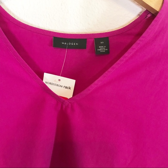 Halogen | V-Neck Long Sleeve Blouse - Picture 5 of 6